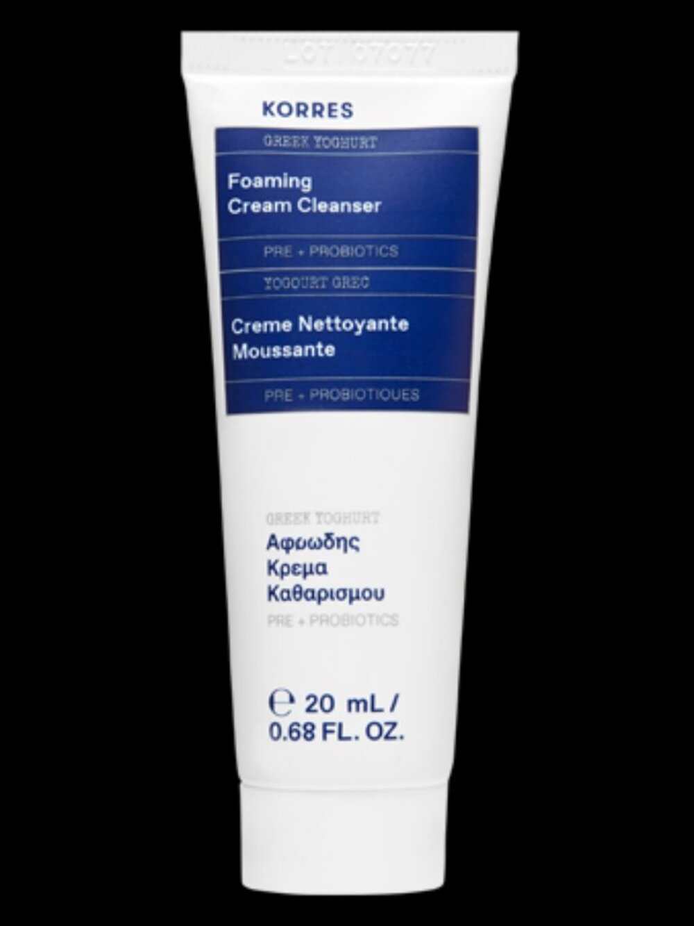 Korres Greek Yoghurt Foaming Cream Cleanser 20 ml